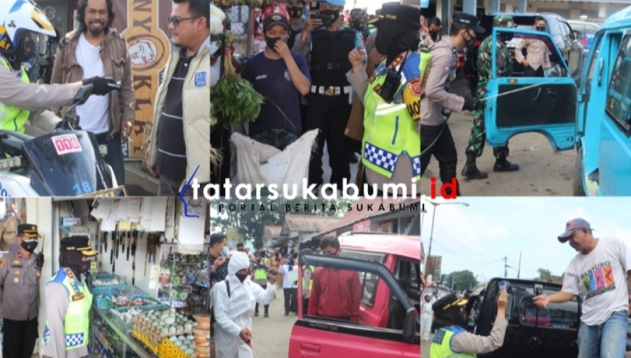 Operasi Yustisi Serentak di Wilayah Hukum Polres Sukabumi Kota