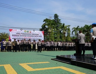 Ribuan Personel Gabungan Diterjunkan di Pemilihan Kepala Desa Serentak Sukabumi
