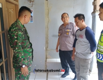 Tanah Retak Ancam 18 Kepala Keluarga di Sukasirna Cibadak-Sukabumi
