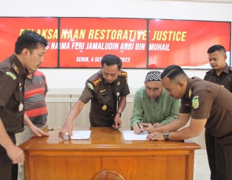 Kejaksaan Negeri Sukabumi Gelar Restorative Justice Kasus Pemukulan di Ciheulangtonggoh