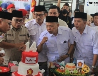 HUT Partai Gerindra Kabupaten Sukabumi, Yudha Sukmagara : Persiapkan Prabowo Subianto Jadi Presiden