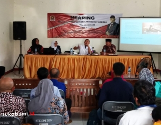 Hearing DPRD Kabupaten Sukabumi,  Yudha Disoal Masalah Pondok Halimun dan Salabintana