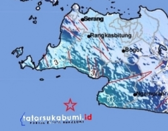 Gempa Sukabumi Siang Tadi Diduga Dipicu Aktifitas Sesar Cimandiri