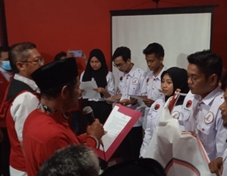 TMP dan Bamusi Sayap PDI Perjuangan Kabupaten Sukabumi Targetkan Suara Milenial