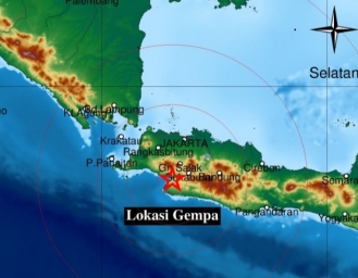 Gempa Terkini Sukabumi, BMKG : Dipicu Aktivitas Patahan Cimandiri