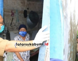 Blusukan Pantau Pendistribusian Bantuan Covid-19 Pemkab Sukabumi, Marwan: Tidak Boleh Ada Potongan