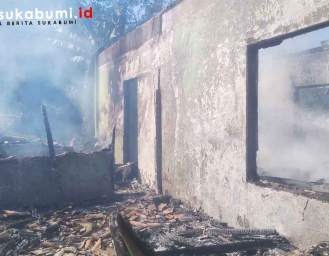 Bangunan Madrasah di Sagaranten Ludes Dilalap Api