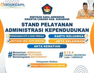 Disdukcapil Kabupaten Sukabumi Berikan Layanan Adminduk Gratis Sambut 10 November 