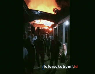 Pondok Pesantren di Sukalarang Sukabumi Terbakar