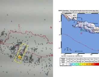 BMKG : Gempa Tektonik Dangkal Sukabumi