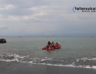 Operasi SAR Pencarian Korban Tenggelam di Perairan Sangrawayang Palabuhanratu