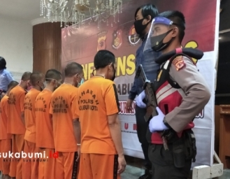 Polres Sukabumi Kota Ringkus Komplotan Spesialis Pembobol Rumah Beraksi di 18 TKP