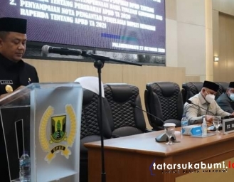 Paripurna DPRD Kabupaten Sukabumi Bahas Anggaran Perubahan Serta Penyampaian Raperda APBD 2021