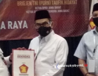 Prabowo Subianto Resmi Usung Adjo Sardjono - Iman Adinugraha di Pilkada Sukabumi