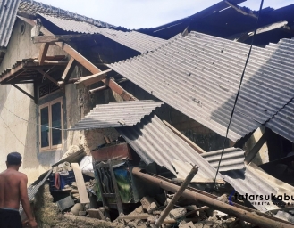Update Terkini Dampak Gempa di Sukabumi 434 Rumah Rusak Korban Luka dan Meninggal Dunia Belum Ditemukan