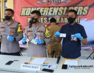 Pakai Sabu Seorang Kades di Sukabumi Ditangkap Polisi 