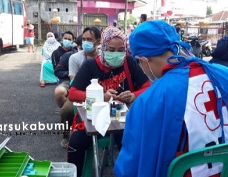 Hari Donor Darah Sedunia PMI Kabupaten Sukabumi Launching Beus Donor Darah Keliling