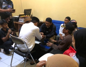 Tahanan Kasus Sabu Nikah di Rutan Polres Sukabumi 