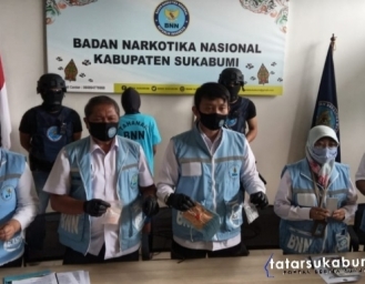 BNNK Sukabumi Bongkar Jaringan Sindikat Narkoba Hingga Pencucian Uang Milyaran Rupiah