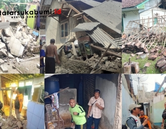 Update Terkini Korban Gempa di Sukabumi 927 Rumah Rusak 1042 Jiwa Mengungsi