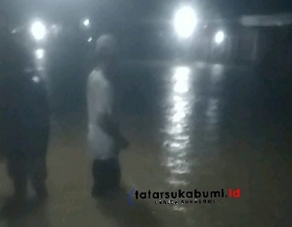 17 Warga Mengungsi 5 Rumah Terendam Banjir di Sagaranten
